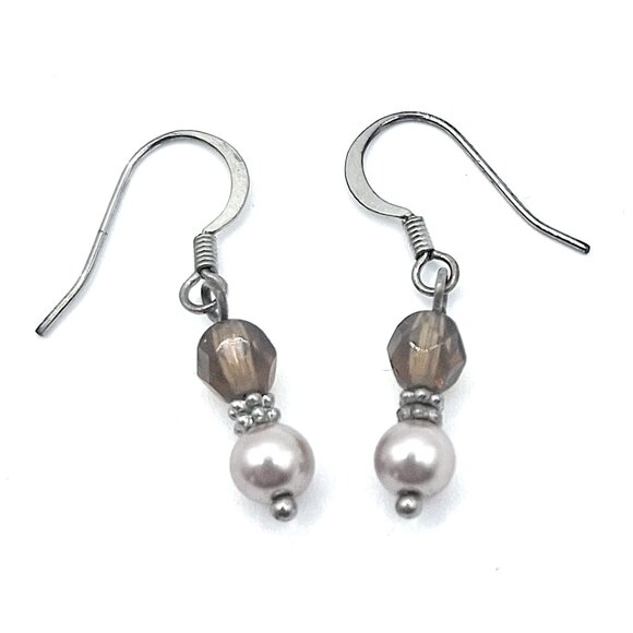 BROWN SUGAR Retired lia sophia dangle earrings - Picture 1 of 1